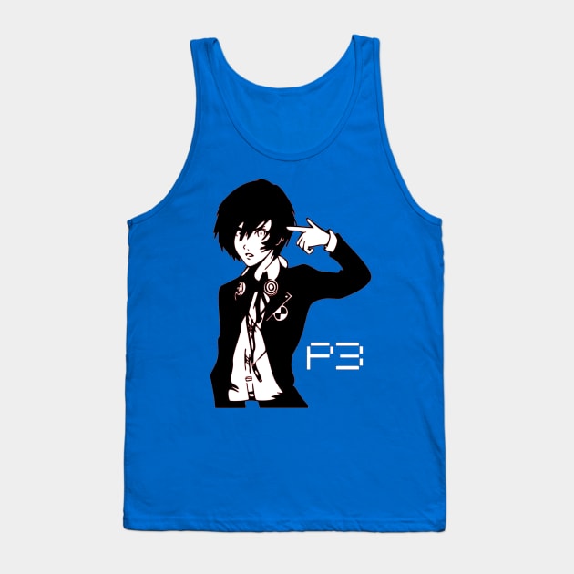 Makoto Yuki Persona 3 Tank Top by OtakuPapercraft